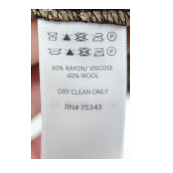 Rachel Zoe Leopard Wool Blend Cardigan Blazer Jacket Women's Small Animal Print - Picture 4 of 4